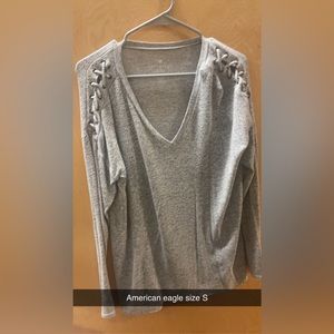 Grey AEO Soft & Sexy Sweater